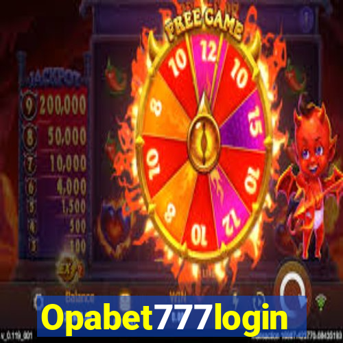Opabet777login