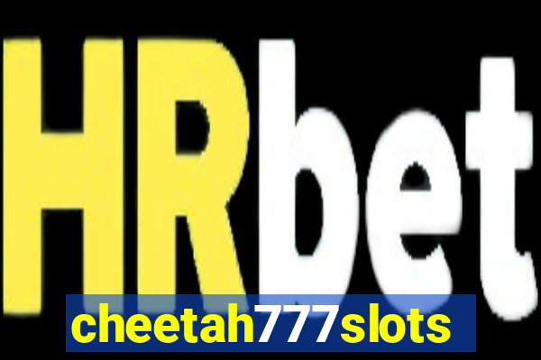 cheetah777slots