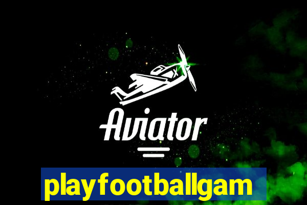 playfootballgames
