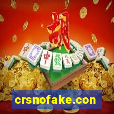 crsnofake.con